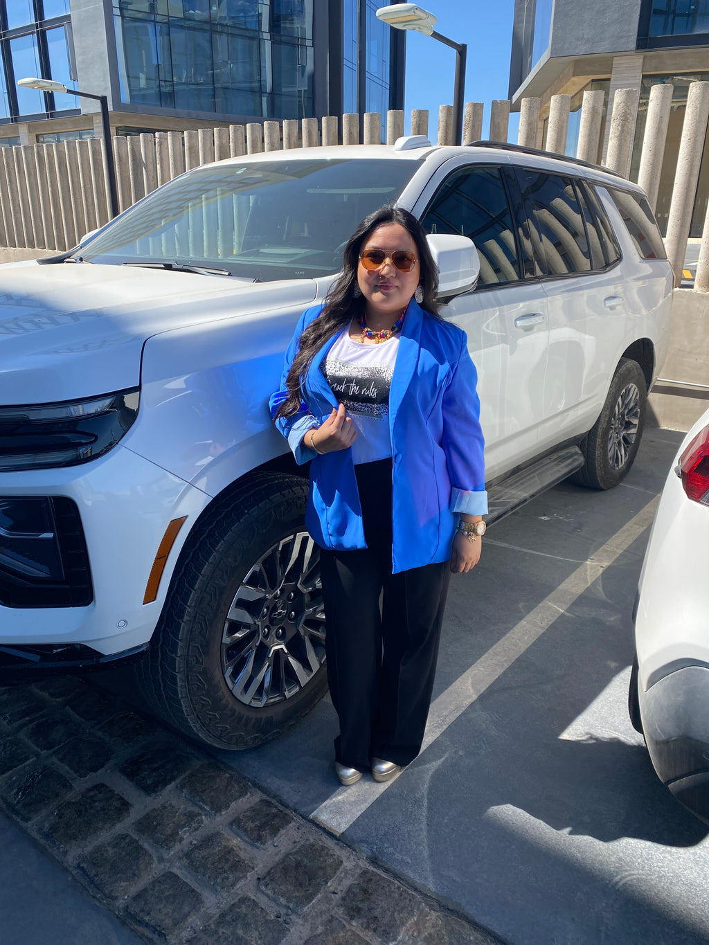 BLAZER✨Curvy✨AZUL GRECIA 🌊