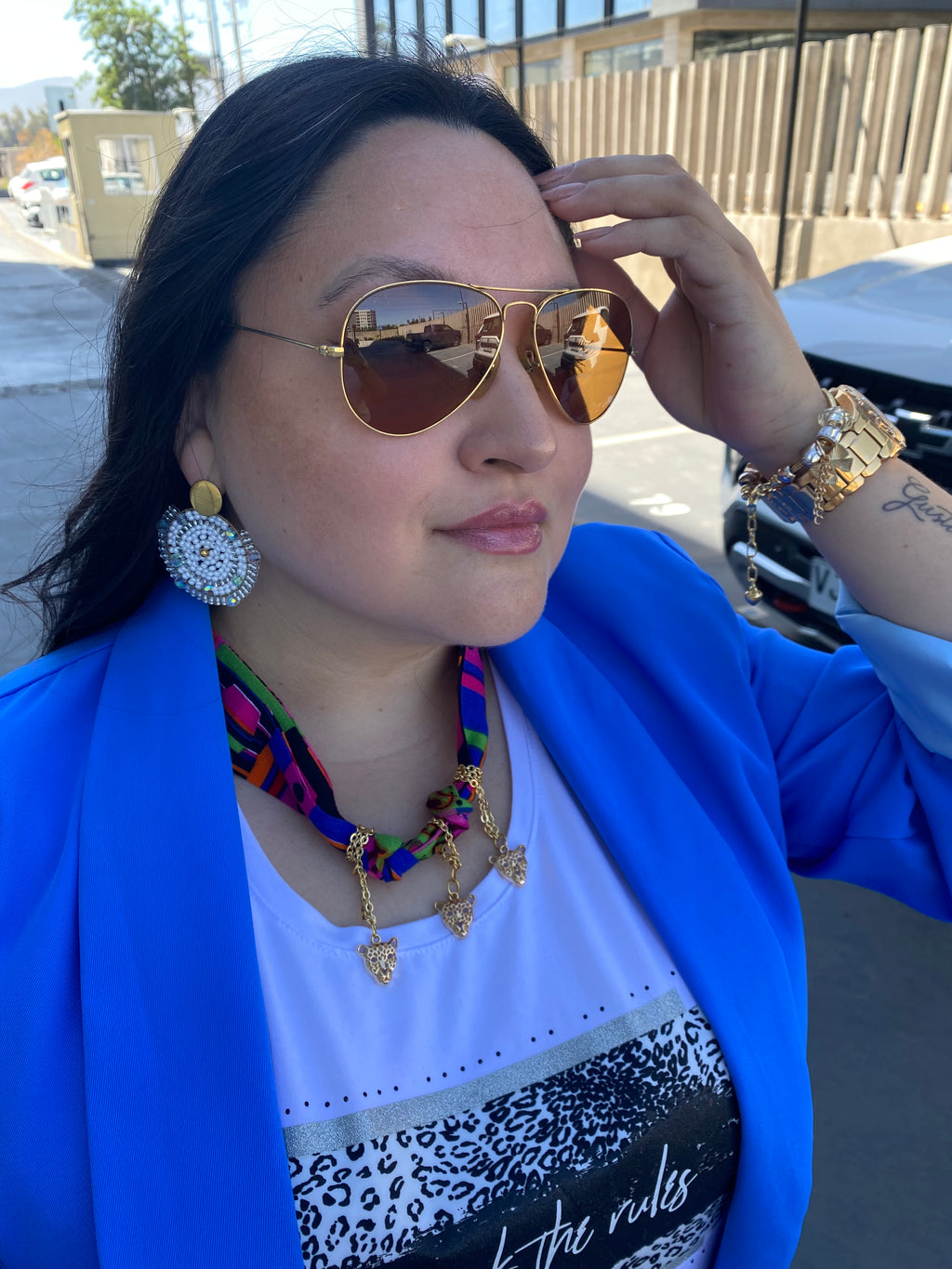 BLAZER✨Curvy✨AZUL GRECIA 🌊